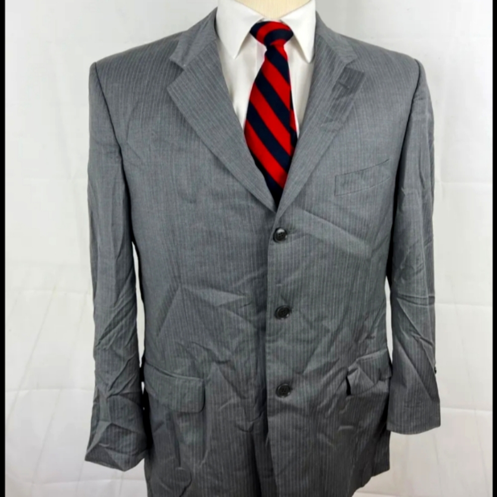 ITEM  Brand: Jones New York Color: GrayFabric: 100% Wool Pattern: .